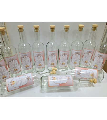 Бутилки с комбиниран етикет 