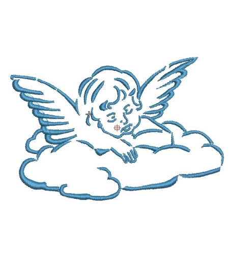 Ангелче с облак 1