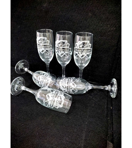 Чаши с гравюра 