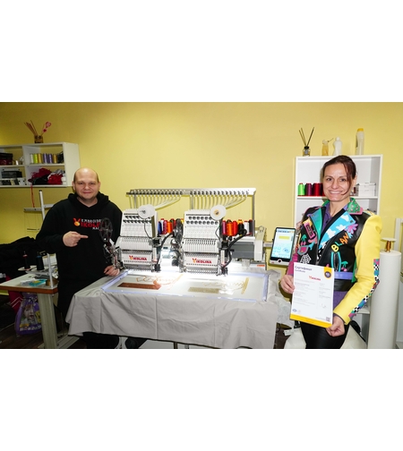 Бродировъчна машина / МАКСИ Двуглава / QMT - 150225 400 х 500