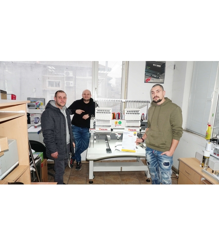 Бродировъчна машина / МАКСИ Двуглава / QMT - 150225 400 х 500