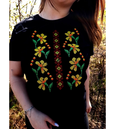 Тениска Борд с Цветя