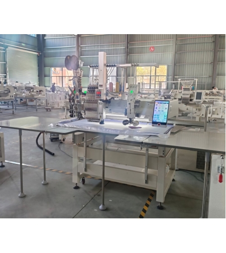 Бродировъчна машина + КОРДИНГ ГЛАВА+ ЛАЗЕР + ПАЙЕТНО + ФУНИЯ ЗА КАМЪНИ