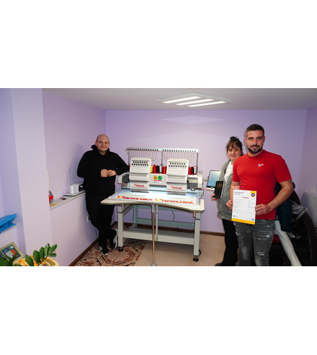 Бродировъчна машина / МАКСИ Двуглава / QMT - 150225 400 х 500