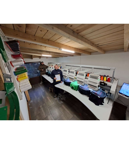 Бродировъчна машина / Четириглава/ QMT 20545 15 конечна