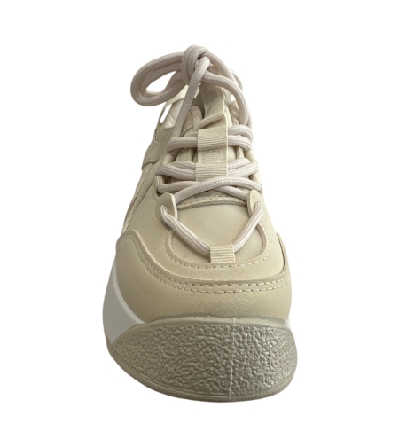 Маратонки бежово