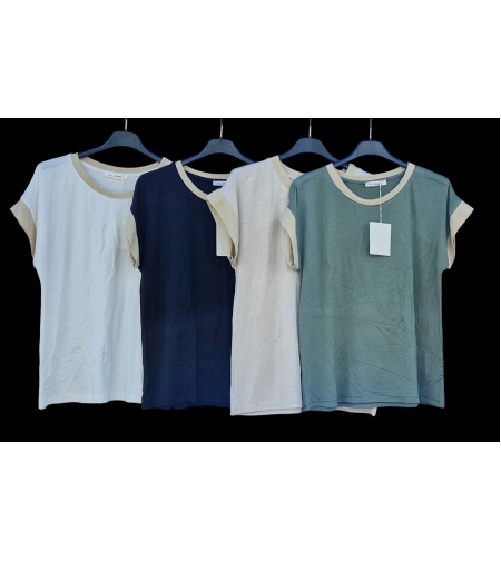 Блуза с къс ръкав