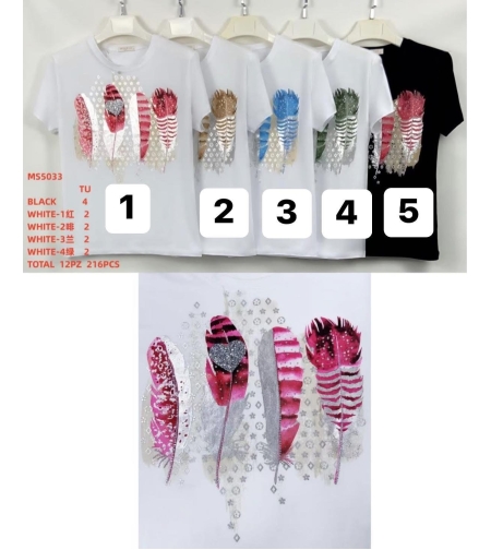 Блуза с къс ръкав