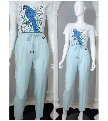 Блуза с къс ръкав