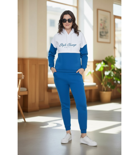 КОМПЛЕКТ ватиран син