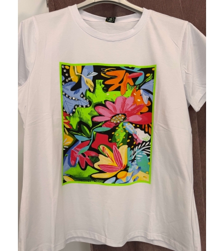 Блуза с къс ръкав