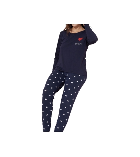 ПИЖАМА ТЪМНО СИН