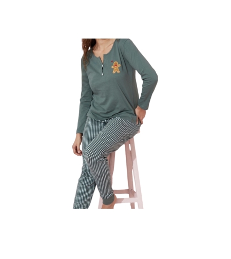 ПИЖАМА ЗЕЛЕН