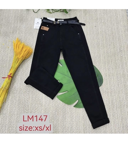 Дънки LM 147 черен цвят