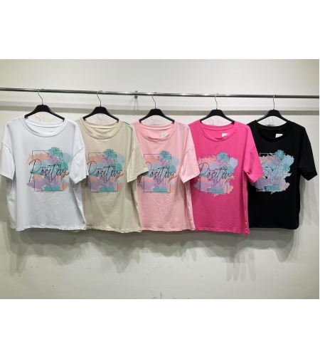 Блуза с къс ръкав