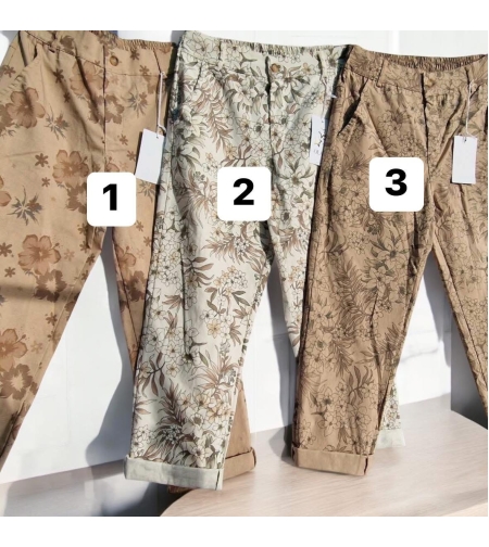 ПАНТАЛОН С ЦВЕТЯ