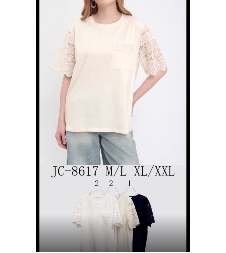 Блуза с къс ръкав