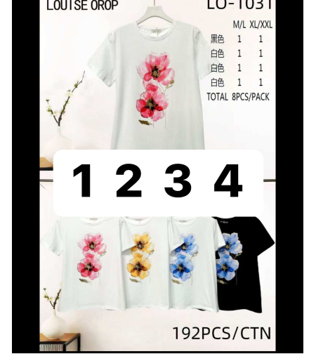 Блуза с къс ръкав