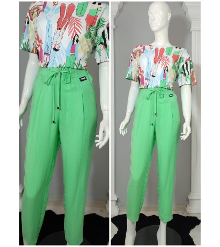 Блуза с къс ръкав