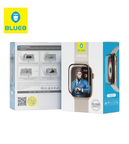 BLUEO High Molecule Shock-resistant Screen Protector Apple Watch Apple Watch 7/8/9, 45mm