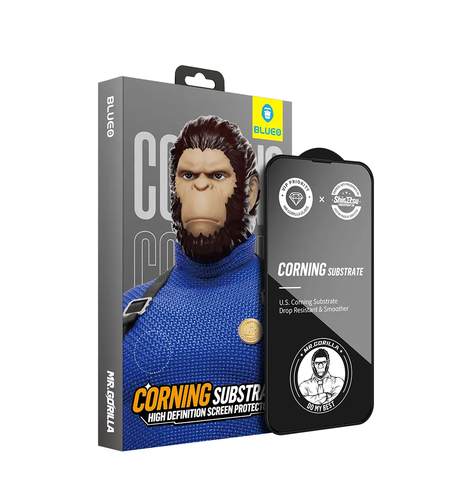 BLUEO Corning Gorilla HD Glass Anti-Static iPhone 13 Pro Max/14 Plus