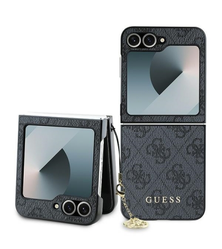 Guess GUHCZF6GF4GGR Samsung Galaxy Z Flip6 F741 black 4G Charm