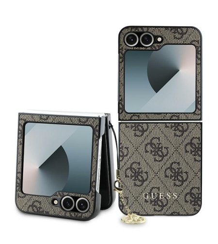 Guess GUHCZF6GF4GBR Samsung Galaxy Z Flip6 F741 4G Charm
