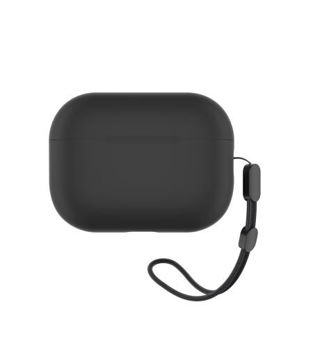 BLUEO Liquid Silicone Apple Airpods Pro 2, черен