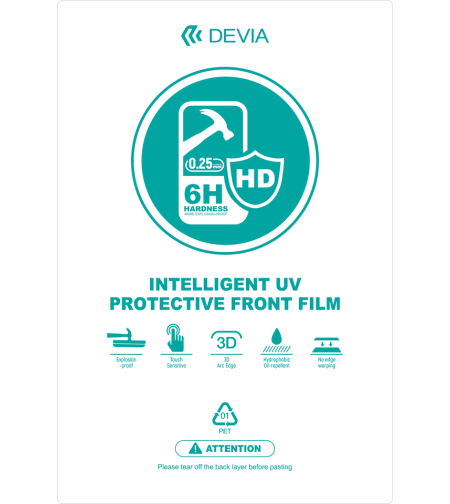 Devia UV (0.25mm) Front Film хидрогел (4то поколение)
