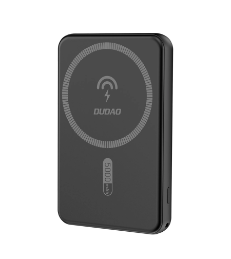 Dudao K14S USB-C / MagSafe wireless powerbank 20W 5000mAh, черен