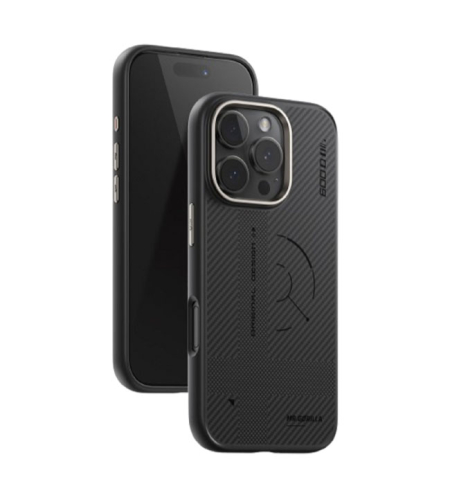 BLUEO Bi-Texture 600D Armor Aramid Fiber Magnetic Phone Case iPhone 16 Pro