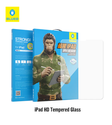 BLUEO iPad HD Tempered Glass iPad Air 13