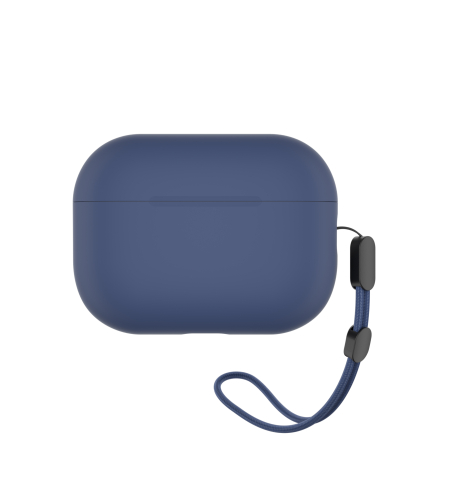 BLUEO Liquid Silicone Apple Airpods Pro 2, тъмно син