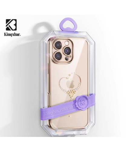 Kingxbar Case Wish Series iPhone 16 Pro Max, златен
