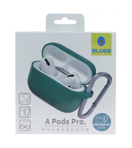 BLUEO Liquid Silicone Apple Airpods Pro, Pine Needles
