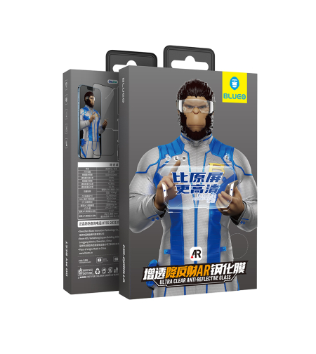 BLUEO Ultra Clear AR Anti-Reflective HD Glass iPhone 16 Pro Max
