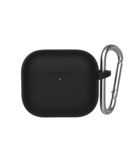 BLUEO Liquid Silicone Apple Airpods 4, черен