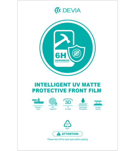 Devia Matte Intelligent Protective Front хидрогел