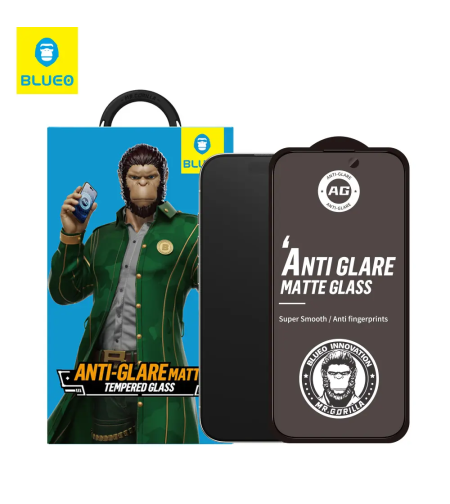 Full Cover Anti-glare Glass Anti static iPhone 15 Pro Max