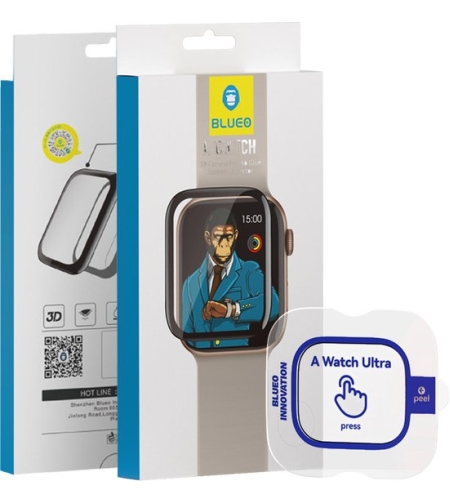 BLUEO Corning Gorilla HD Glass  Protector Apple Watch Ultra 1/2