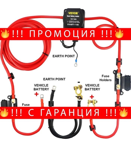 НЕМСКИ Комплект за разделяне на заряд + ПОДАРЪК ЛЕД ФЕНЕР