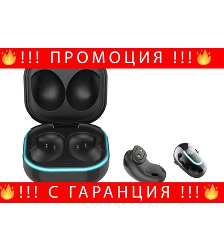 НЕМСКИ Безжични слушалки S6SE Bluetooth + ЛЕД ФЕНЕР