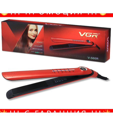 НЕМСКА Преса За Коса С Керамично Покритие VGR V-566