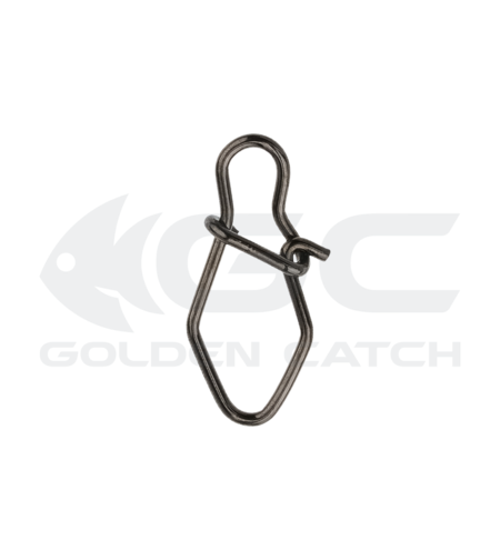 Рибарски карабинки Golden Catch V-Snap 2024MB №000 комплект 12 броя