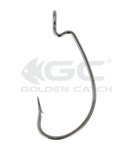 Golden Catch Offset Hook Skinny Rip 4078BN №2/0(4pcs)
