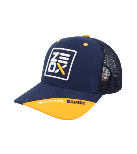 Zeox Cap Trucker With Mesh Blue