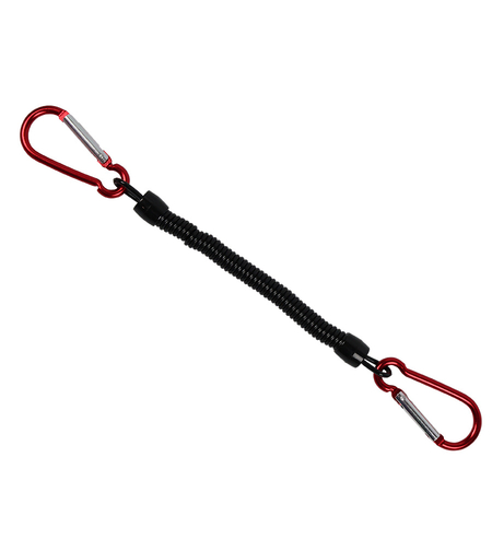 Golden Catch Spring Retriever 13cm (2 aluminum carabiner snaps)