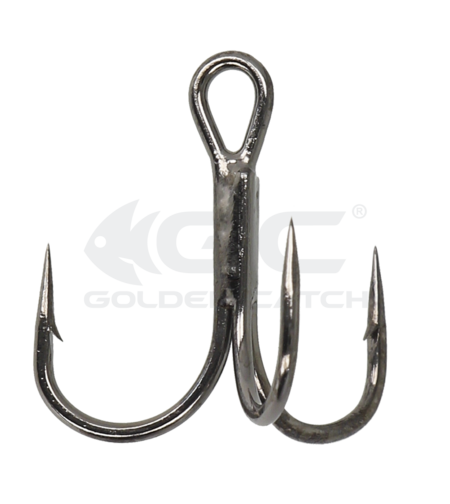 Golden Catch Treble Hook 3036BN №2(6pcs)