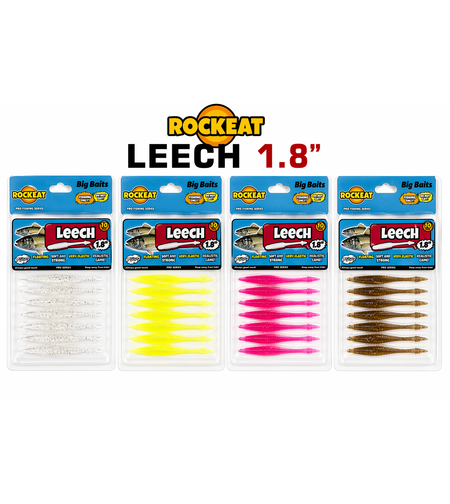 Силиконова примамка Rockeat Leech 1.8''