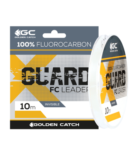 Golden Catch X-Guard Fluorocarbon Leader 10m 0.278mm